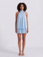Mini-top LYOVA z dekoltem typu halter