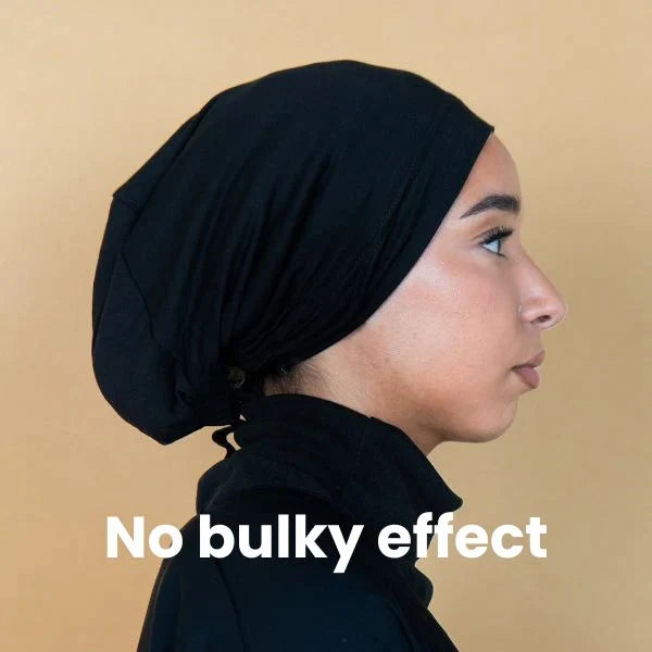 Mulberry Silk Hijab Undercap 23 Momme - Anti-Shedding & Non-Slip