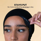 Mulberry Silk Hijab Undercap 23 Momme - Anti-Shedding & Non-Slip
