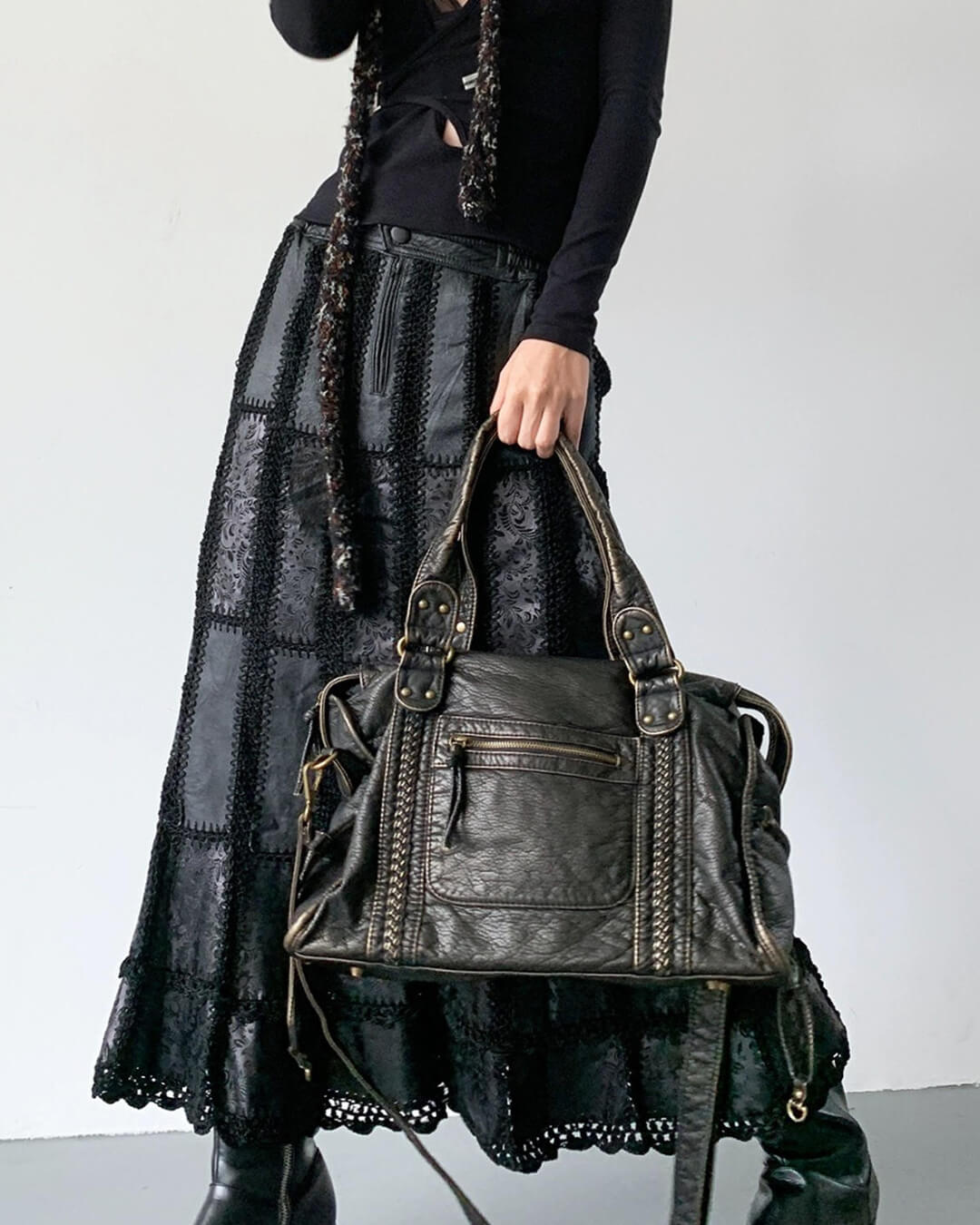 CYLIA I Torebka w stylu vintage