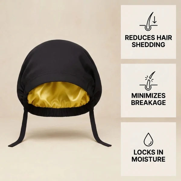 Mulberry Silk Hijab Undercap 23 Momme - Anti-Shedding & Non-Slip